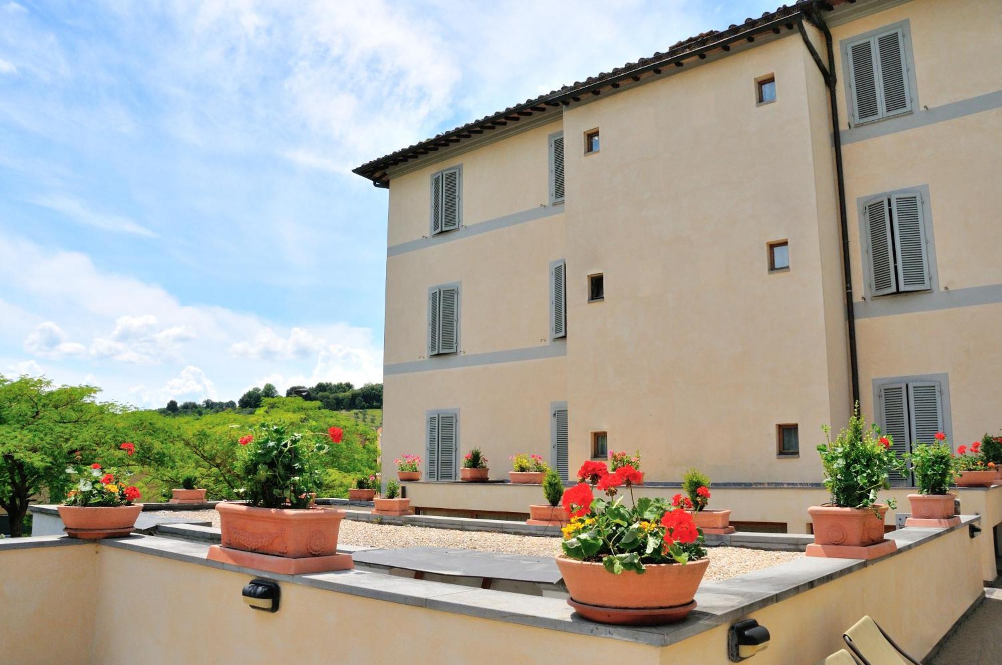 Hotel La Colonna Siena Bagian luar foto