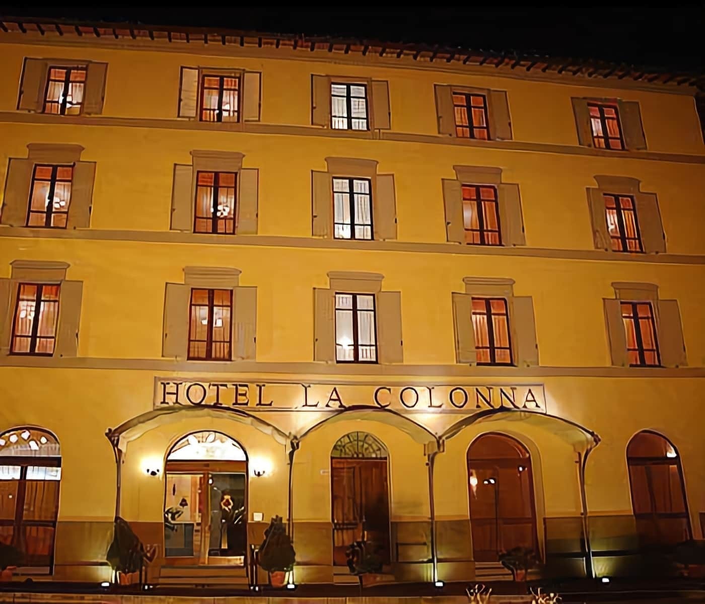 Hotel La Colonna Siena Bagian luar foto